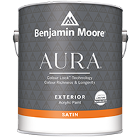 Aura Waterborne Exterior Paint - Satin Finish 631