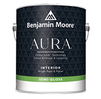 Aura Waterborne Interior Paint - Semi-Gloss Finish 528