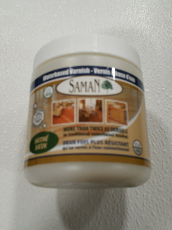 Saman Waterbased Nano Varnish Satin Sheen 472ml