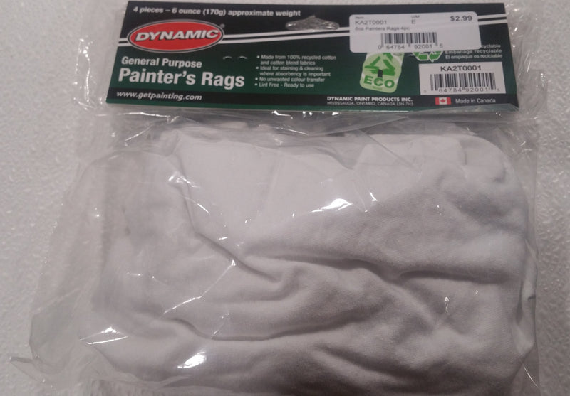 Dynamic Painter Rags - Assorted Sizes