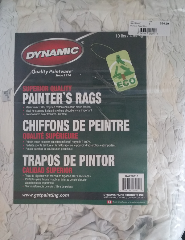 Dynamic Painter Rags - Assorted Sizes